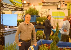 Niek Herijgers with Plant Market, an online wholesale supplier marketing plants from over 300 growers